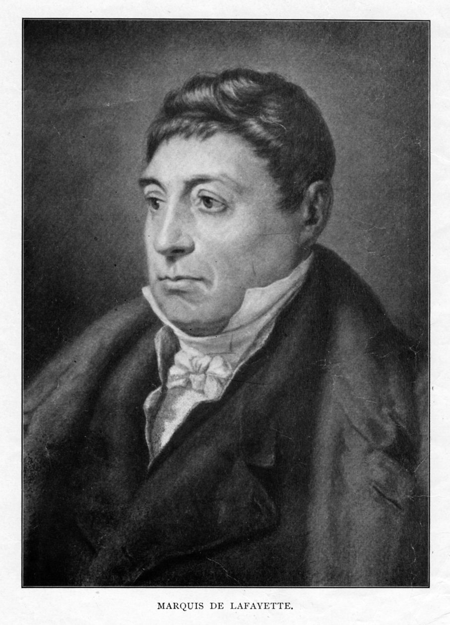 Gilbert du Motier, Marchese de Lafayette, leader militare e statista francese, XX secolo da Unbekannt