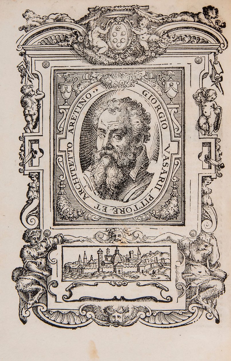 Giorgio Vasari. Da: Giorgio Vasari, Le vite dei più eccellenti pittori, scultori e architetti italiani da Unbekannt