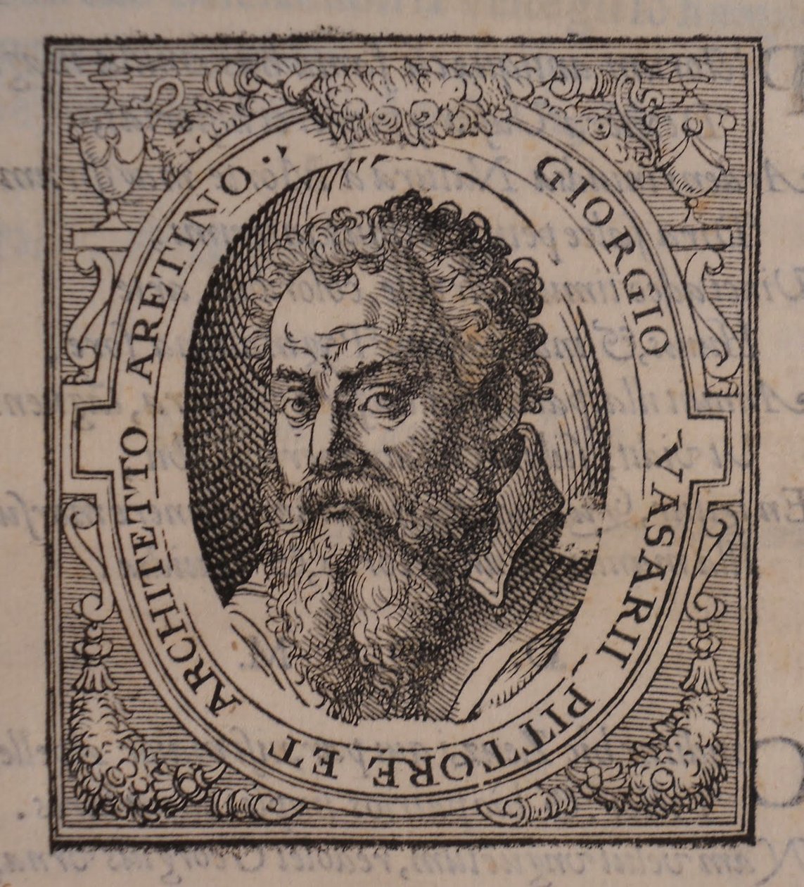 Giorgio Vasari. Da: Giorgio Vasari, Le vite dei più eccellenti pittori, scultori e architetti italiani, 1568 da Unbekannt