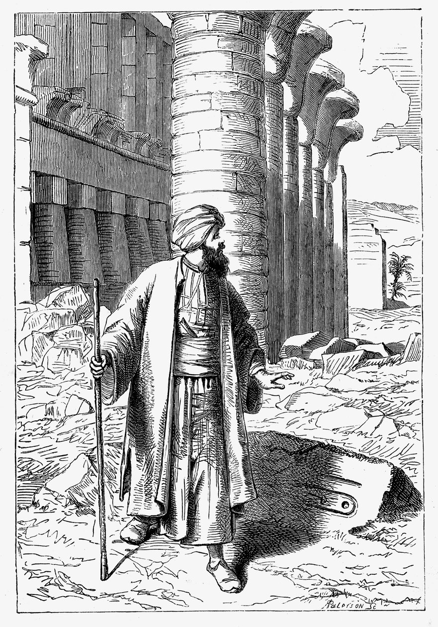 Giovanni Battista Belzoni, esploratore e cercatore di antichità italiano, c1860 da Unbekannt