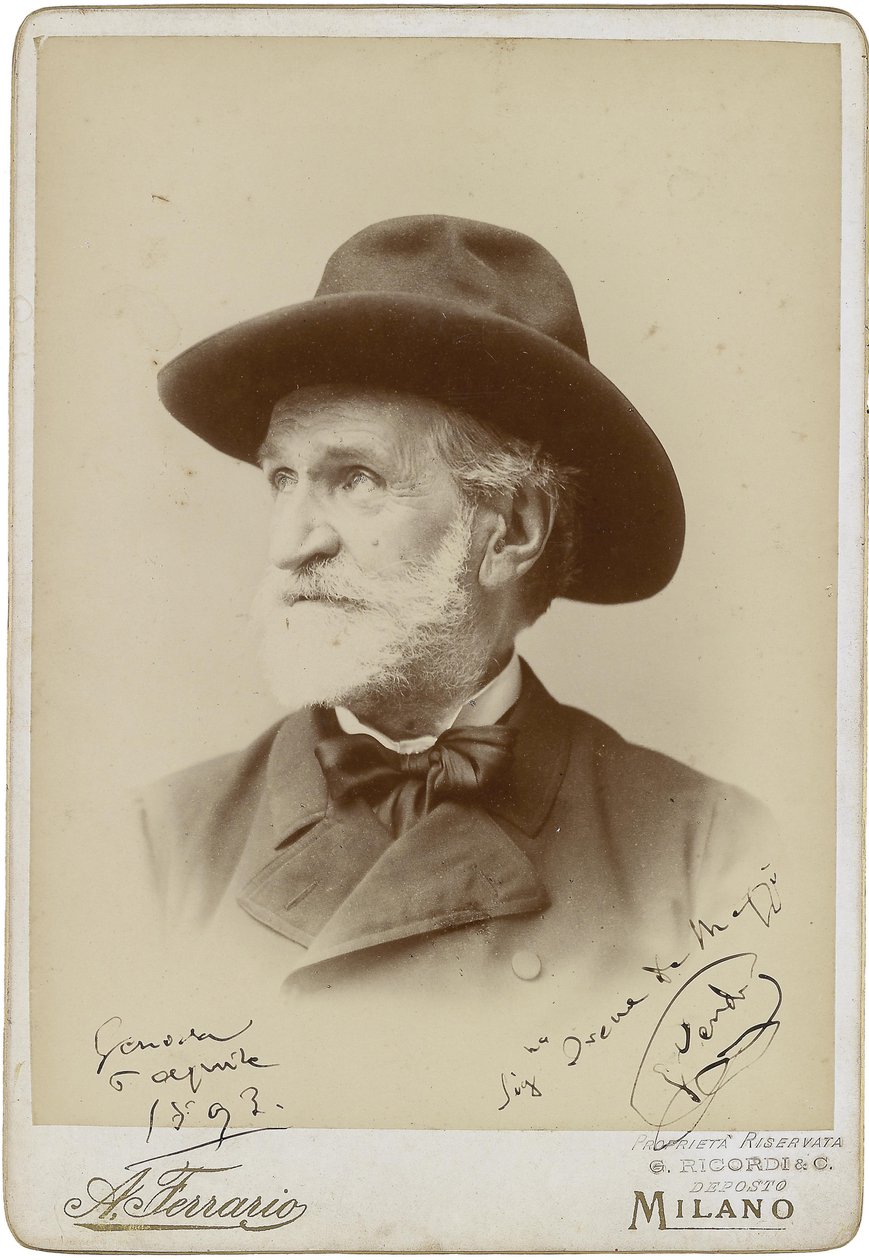 Giuseppe Verdi da Unbekannt