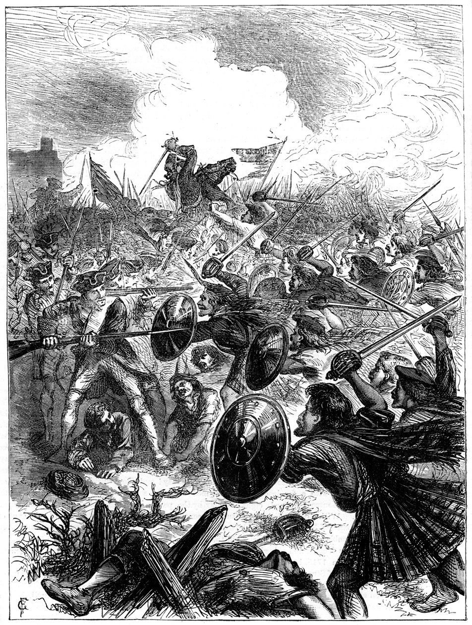 Carica dei Glengarrys, XVIII secolo XIX secolo da Unbekannt