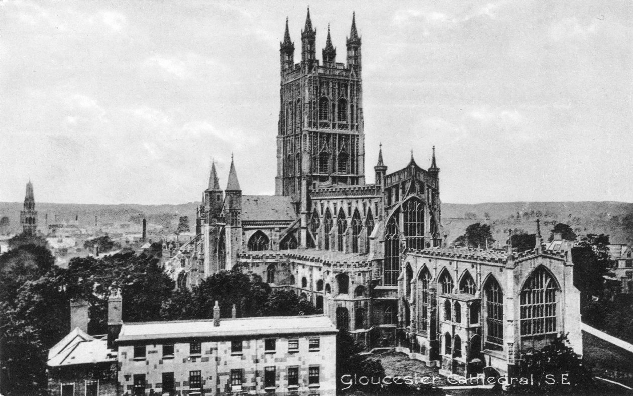 Cattedrale di Gloucester, Gloucester, Gloucestershire, inizio XX secolo da Unbekannt