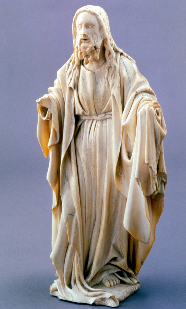 Dio Padre, Anonimo fiammingo, avorio, 1400-1425 da Unbekannt