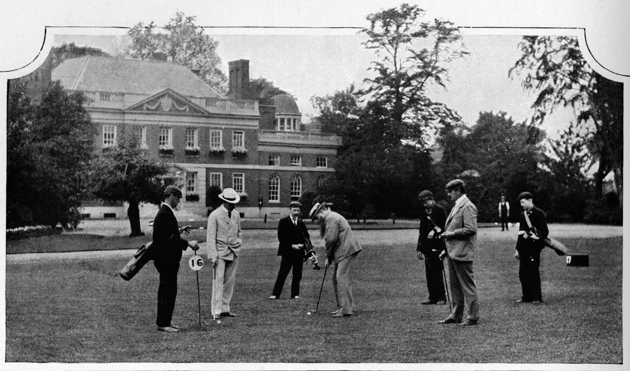 Golf al Ranelagh Club, Londra, ca 1903 da Unbekannt