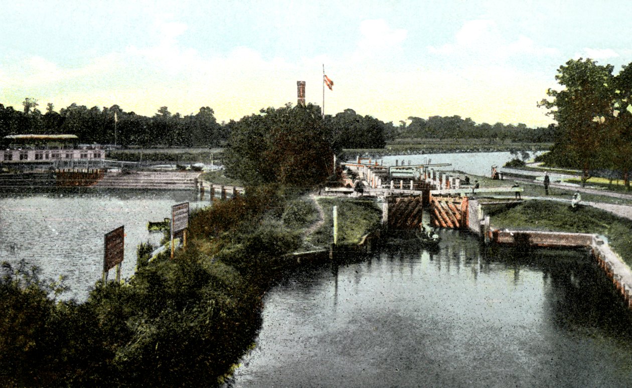 Goring Lock, Oxfordshire da Unbekannt