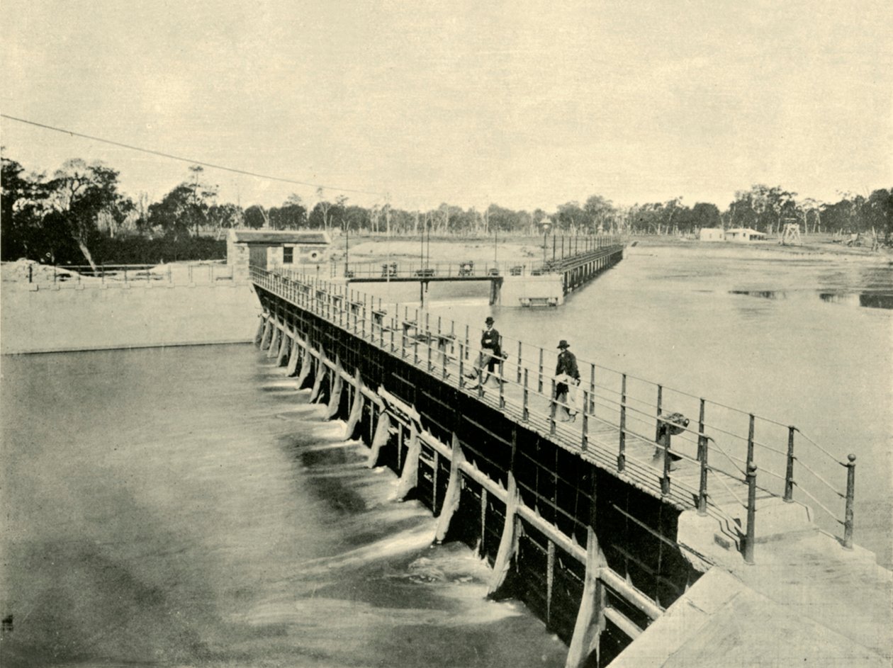 Diga di Goulburn, Wahring, 1901 da Unbekannt