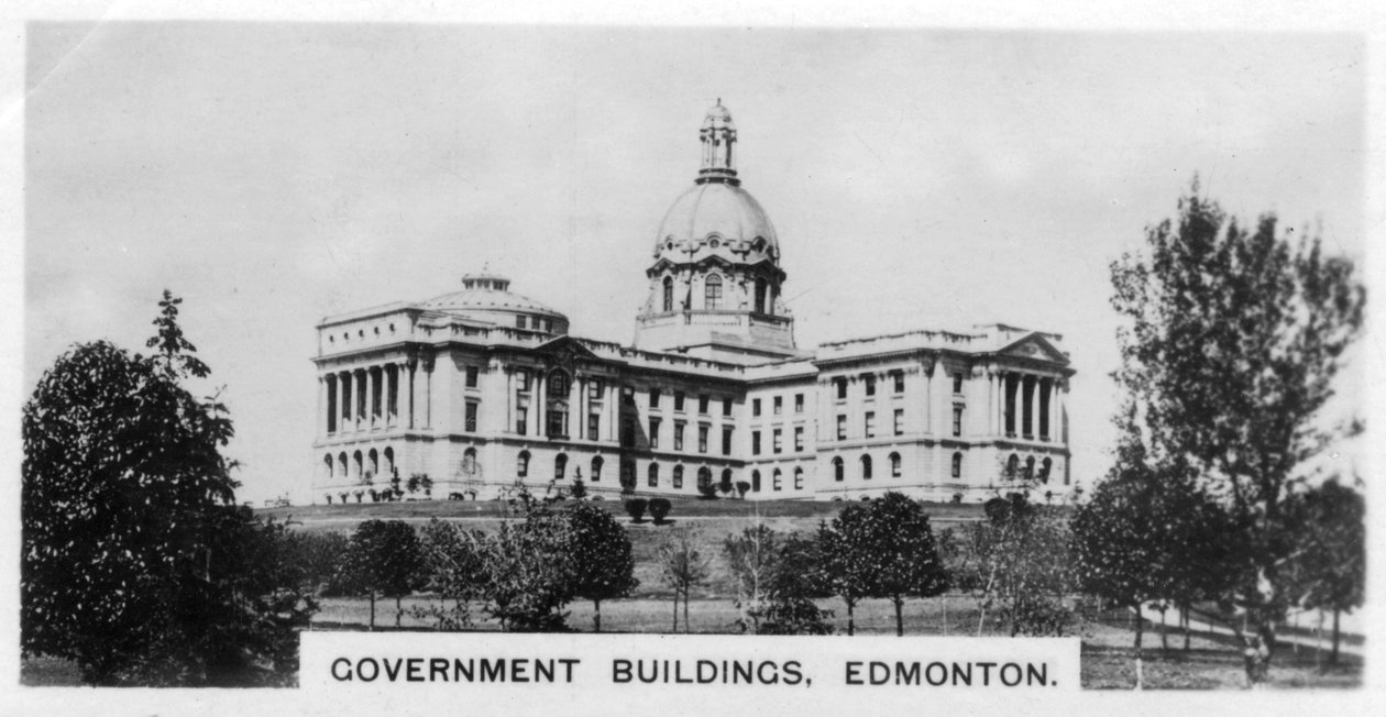 Edifici governativi, Edmonton, Alberta, Canada, c1920 da Unbekannt