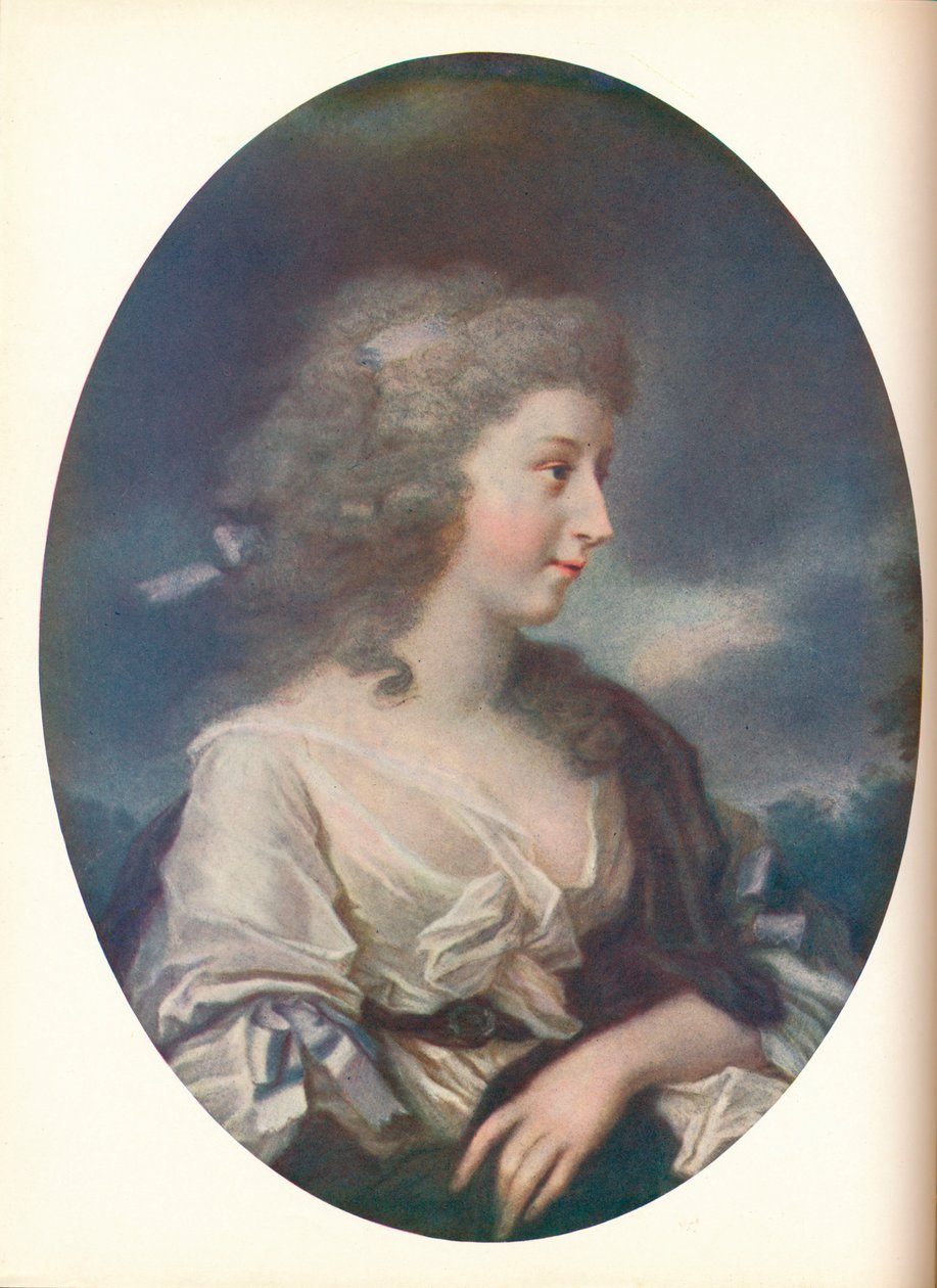 Grace Dalrymple Elliott 1758-1823, socialite e cortigiana scozzese, 1906 da Unbekannt