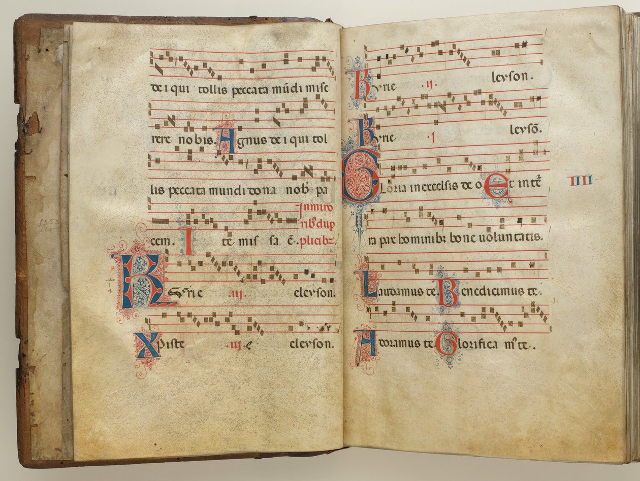 Graduale, ca. 1310-15 da Unbekannt