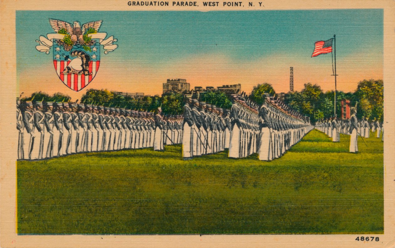 Parata di laurea, West Point, New York, c1940 da Unbekannt