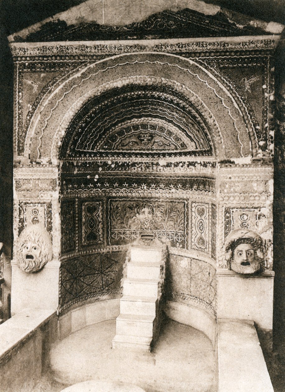 Grande Fontana, Pompei, Italia, c. 1900 da Unbekannt