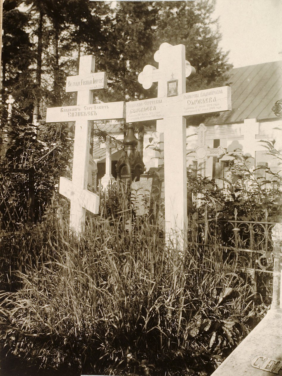 Tombe nel cimitero del Convento delle Nuove Vergini di Novodevichy, Mosca, Russia da Unbekannt