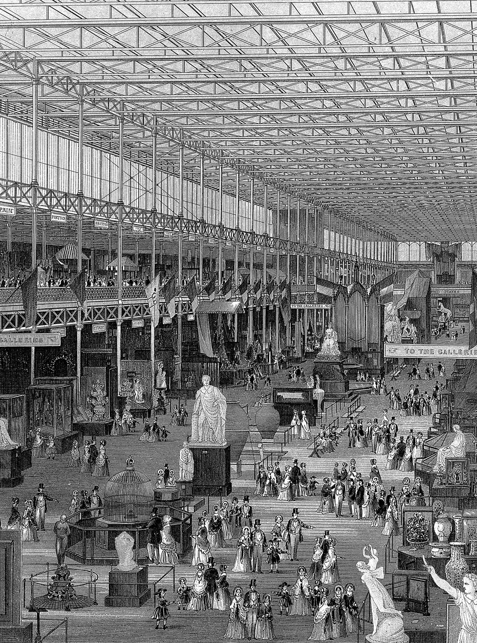 Grande Esposizione nel Crystal Palace, Hyde Park, Londra da Unbekannt