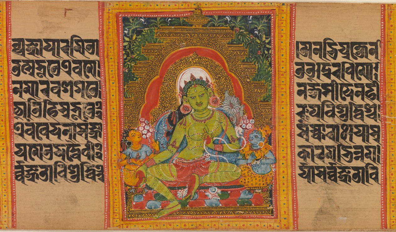 Tara Verde...Manoscritto della Perfezione della Saggezza da Unbekannt
