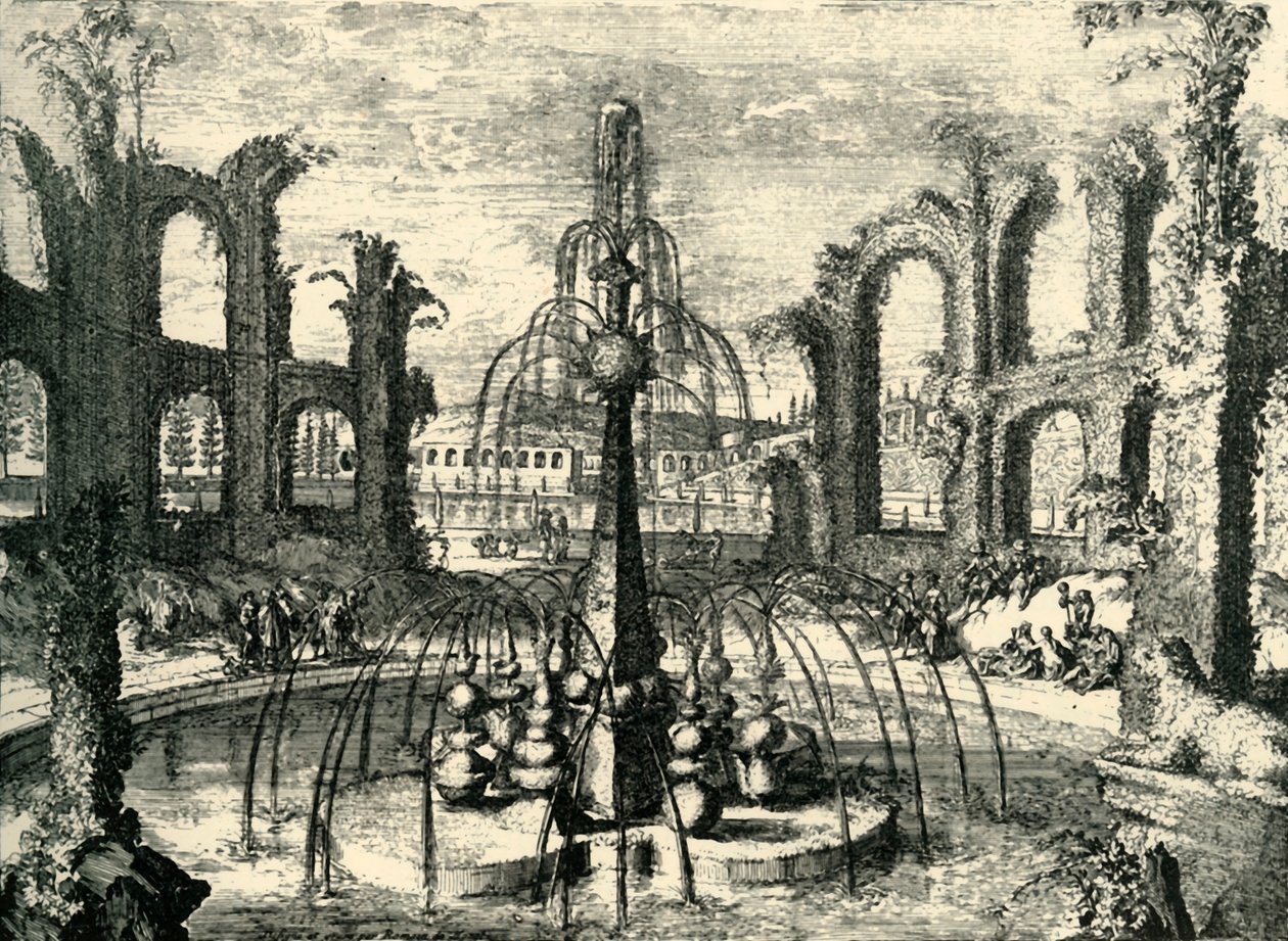 Fontana verde e colosseo...Château d