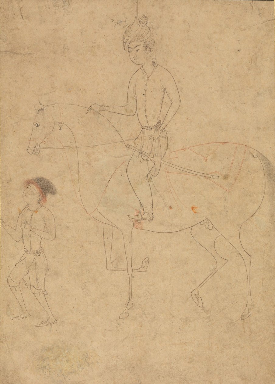 Cavaliere e cavaliere da Unbekannt