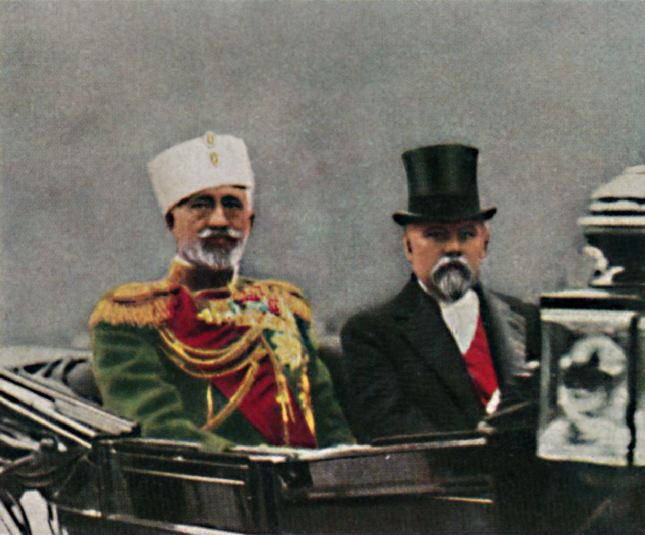 Großfürst Nikolai Nikolajewitsch 1856-1929 e Poincaré nato 1860, 1934 da Unbekannt
