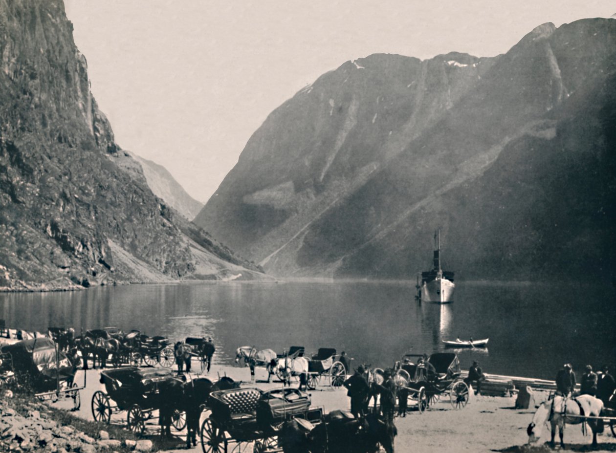 Gudvangen, Naeroyfjord, 1914 da Unbekannt