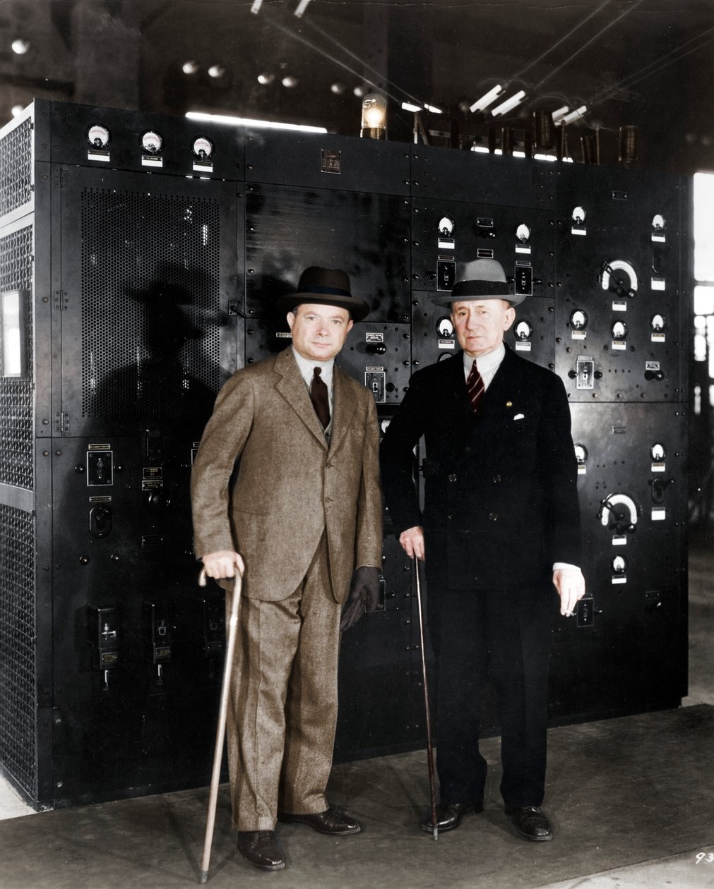 Guglielmo Marconi e David Sarnoff da Unbekannt