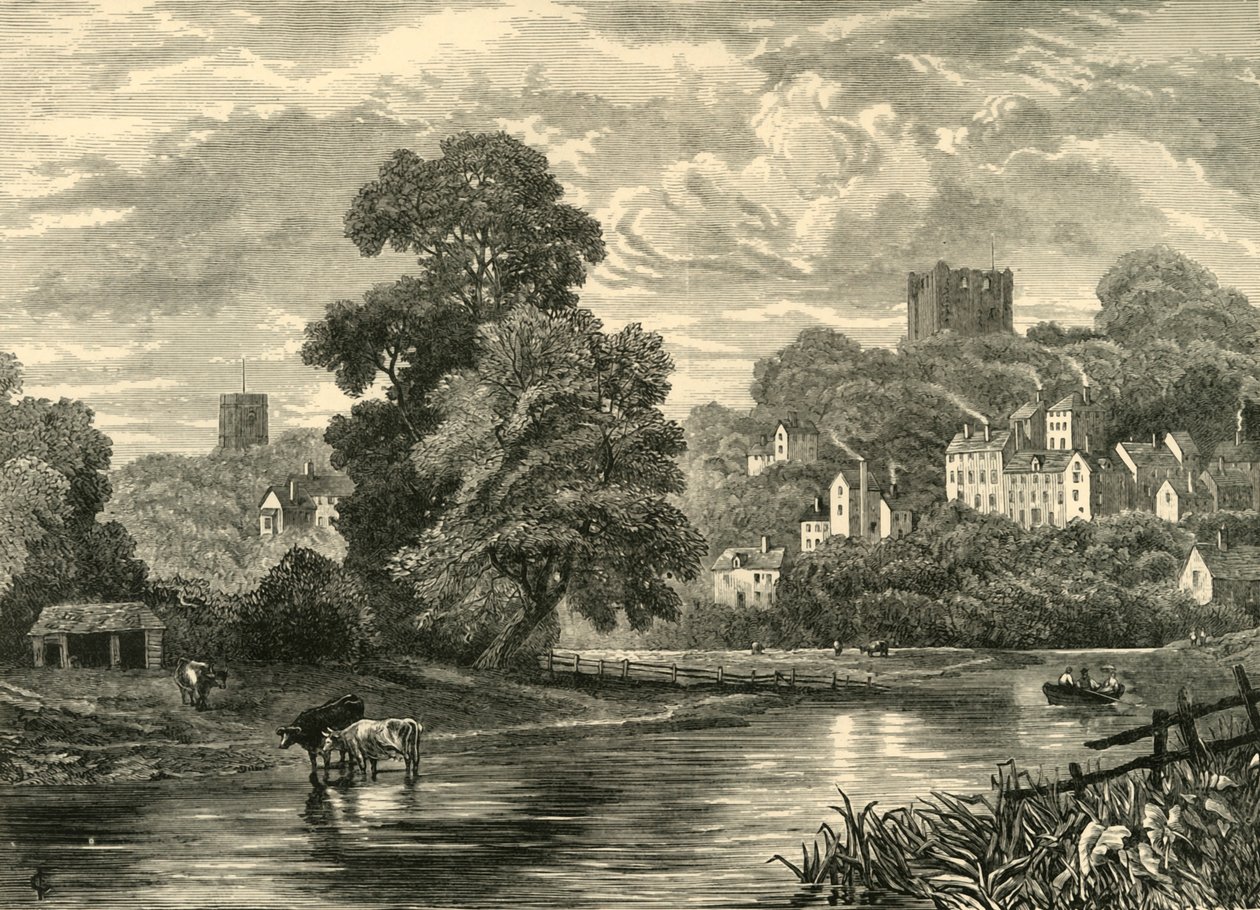 Guildford. Dal fiume, 1898 da Unbekannt