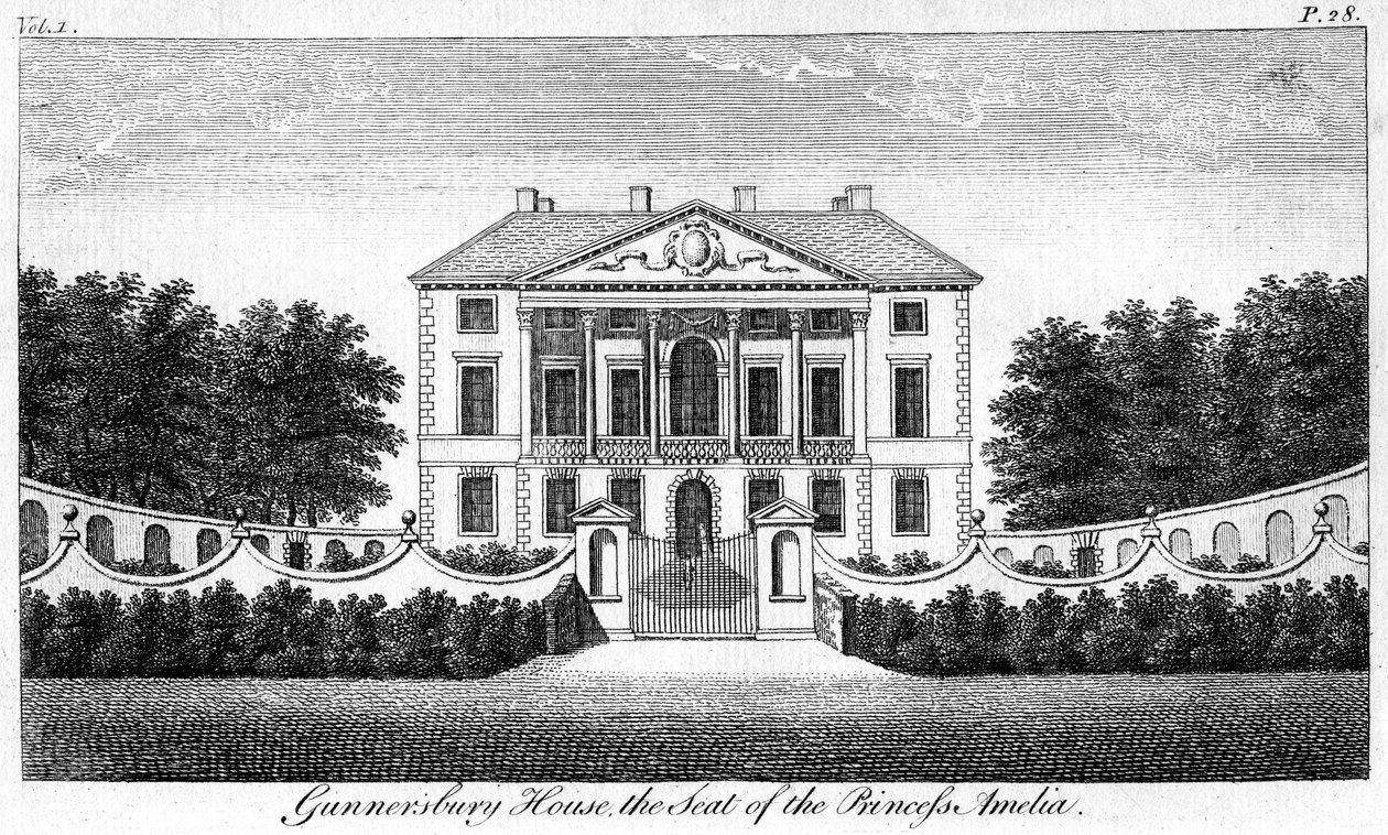 Gunnersbury House, la residenza della Principessa Amelia da Unbekannt