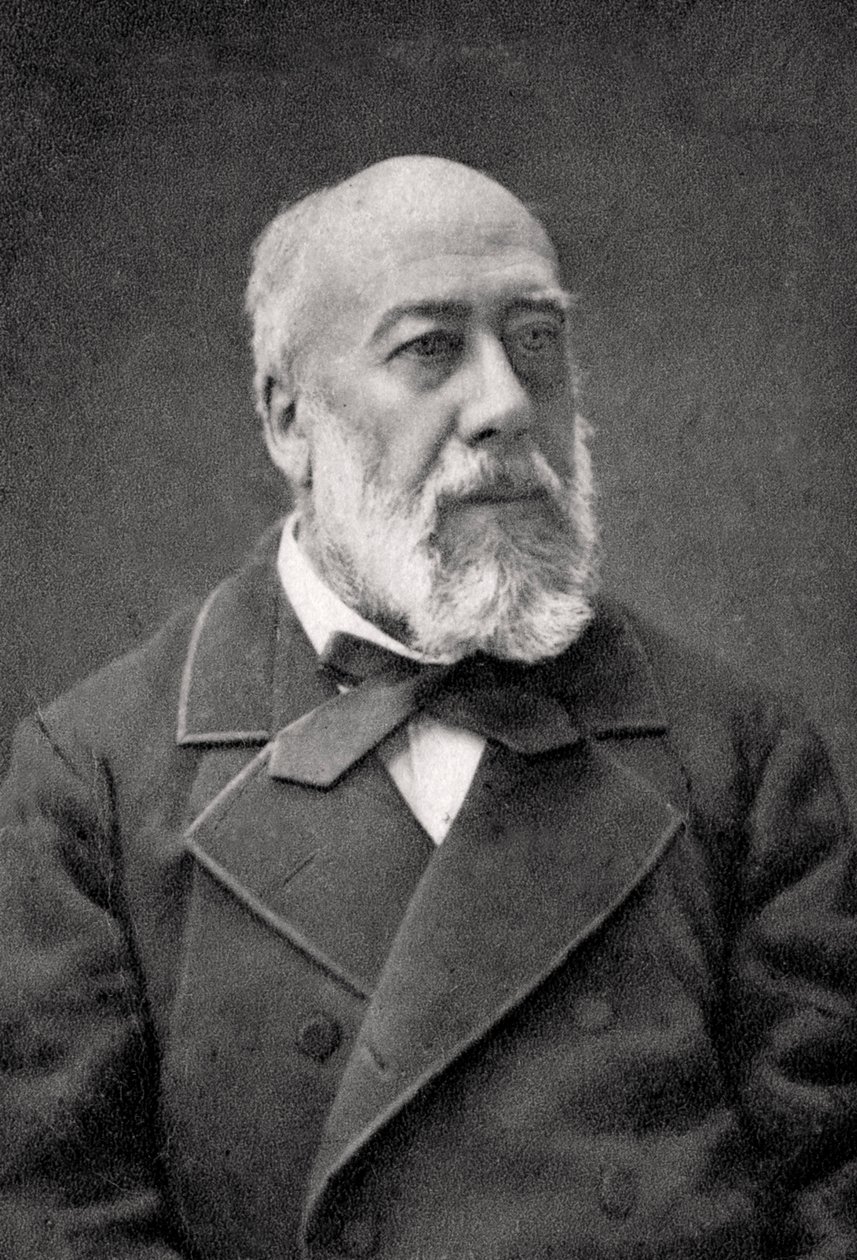 Gustave Nadaud, cantautore francese, 1880 da Unbekannt