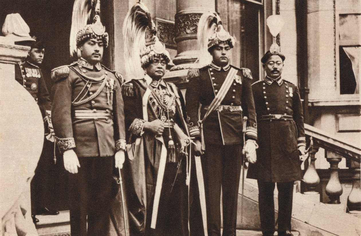 H.H il Maharaja Bhim Shum Shere Jung Bahadur Rana, 1937 da Unbekannt