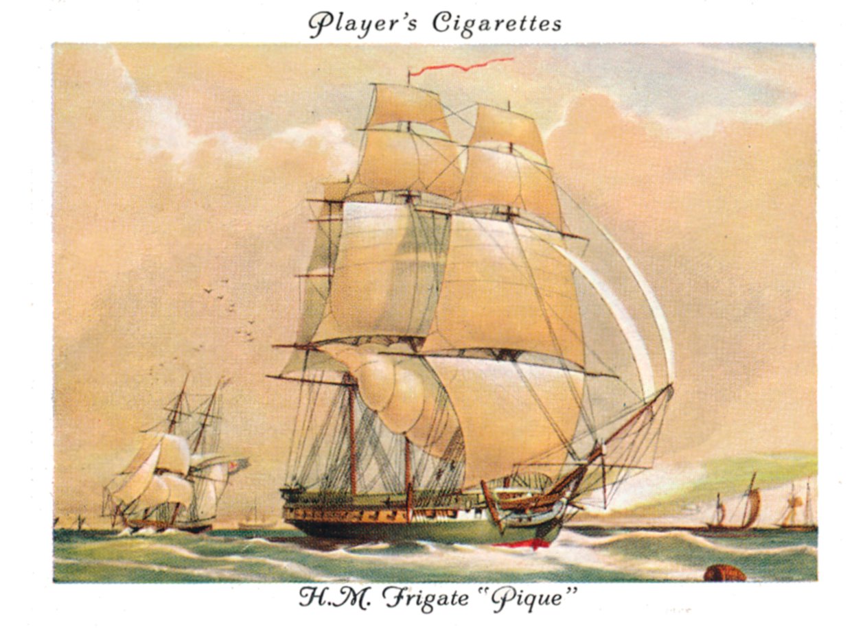 H.M. Fregata Pique, 1936 da Unbekannt