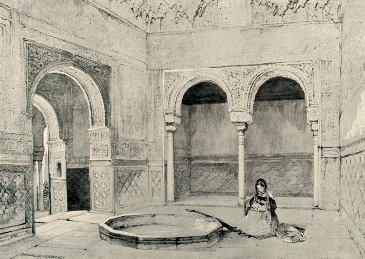 Sala degli Abencerrages, 19° secolo, 1907 da Unbekannt