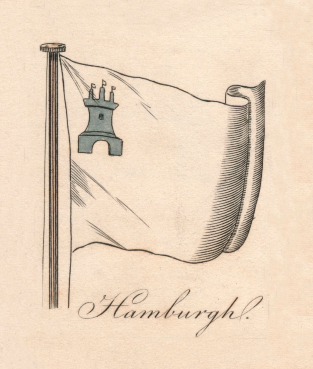 Amburgo, 1838 da Unbekannt