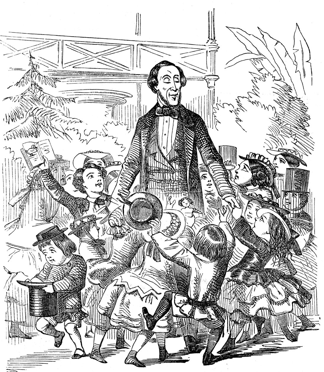 Hans Christian Andersen 1805-1875, autore danese, 1857 da Unbekannt