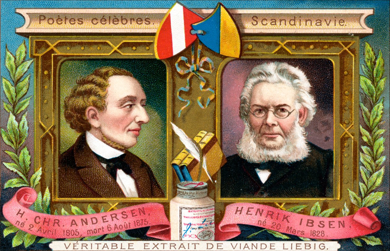 Hans Christian Anderson e Henrik Ibsen, c1900 da Unbekannt