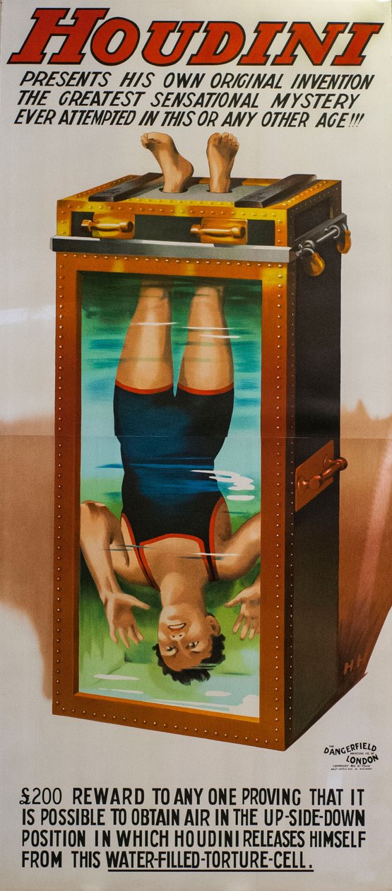 Harry Houdini. La cella della tortura dell