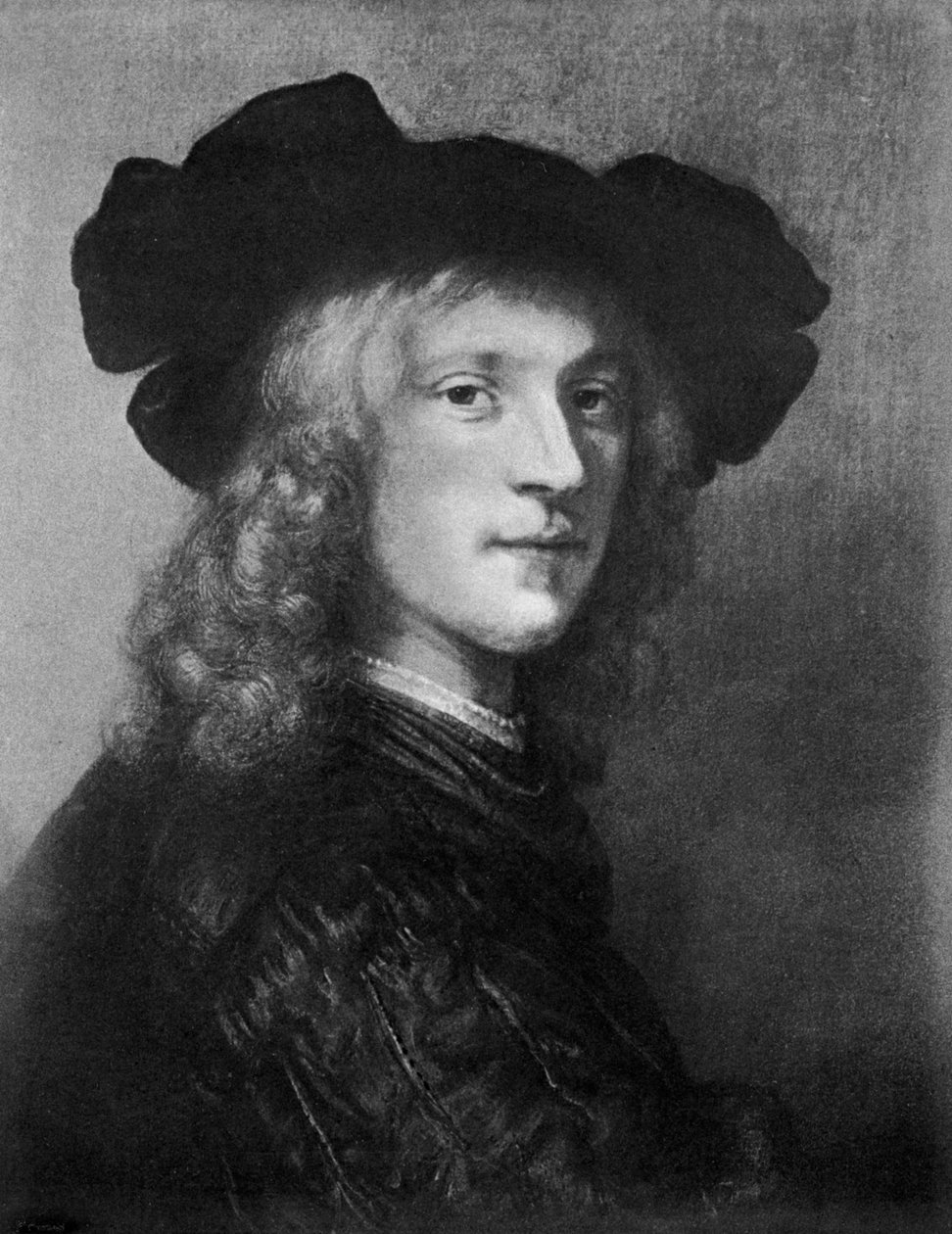 Testa dal ritratto di Un uomo con un falco, 1643, 1901 da Unbekannt