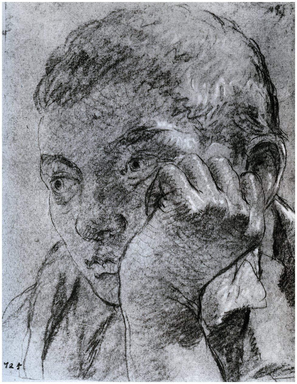 Testa di un Giovane, c. 1750-1753 da Unbekannt
