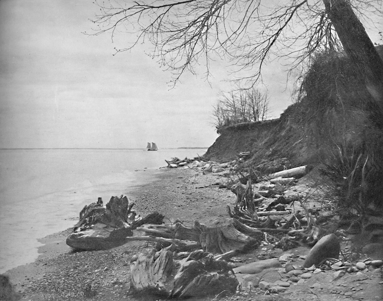 Verso la riva, Lago Michigan, c1897 da Unbekannt