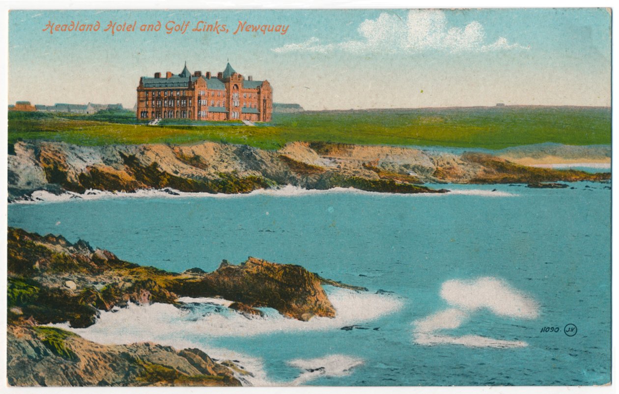 Headland Hotel e Golf Links, Newquay, c1910 da Unbekannt