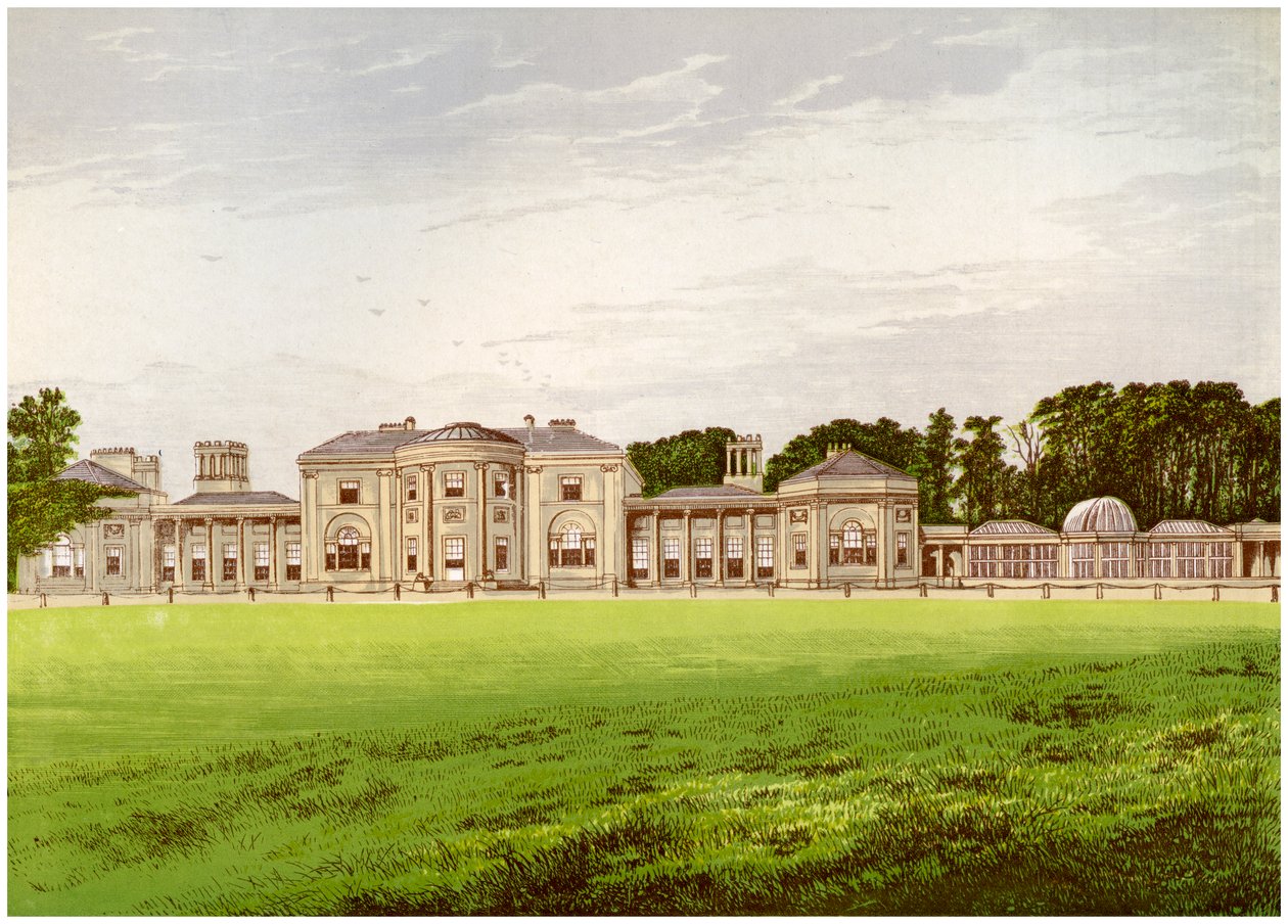 Heaton Park, Lancashire, residenza del Conte di Wilton, c1880 da Unbekannt