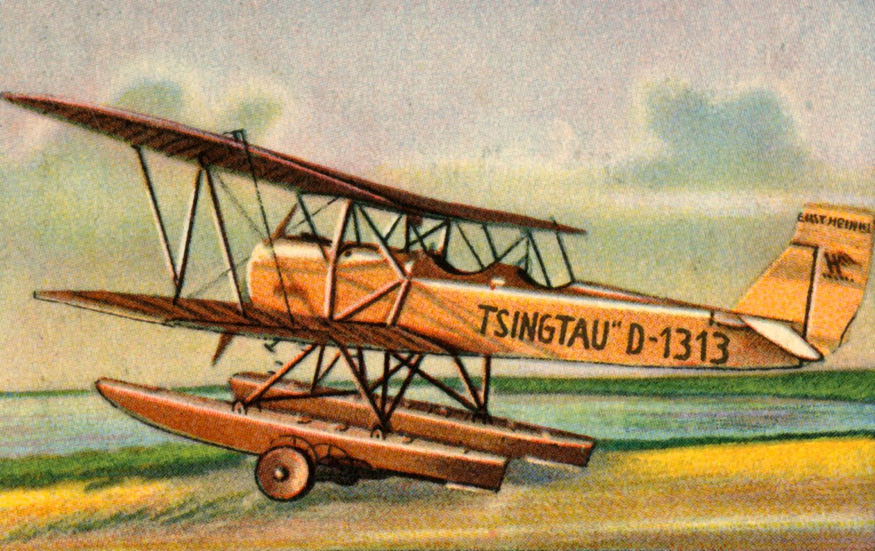 Idrovolante Heinkel HD 24 W Tsingtau, 1920, 1932 da Unbekannt
