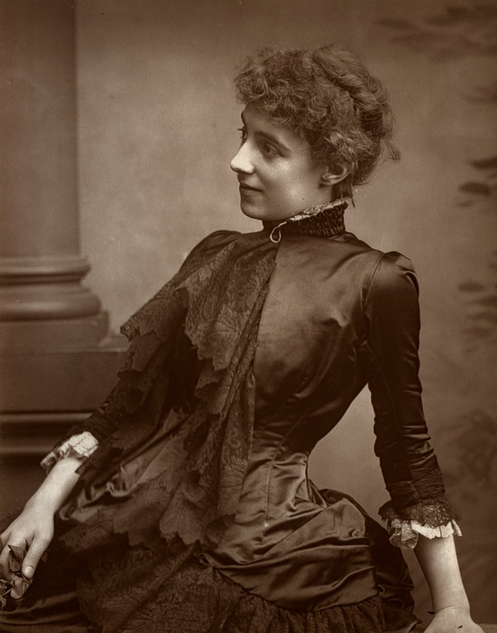 Helen Maud Holt, Mrs Beerbohm Tree, attrice britannica, 1884 da Unbekannt