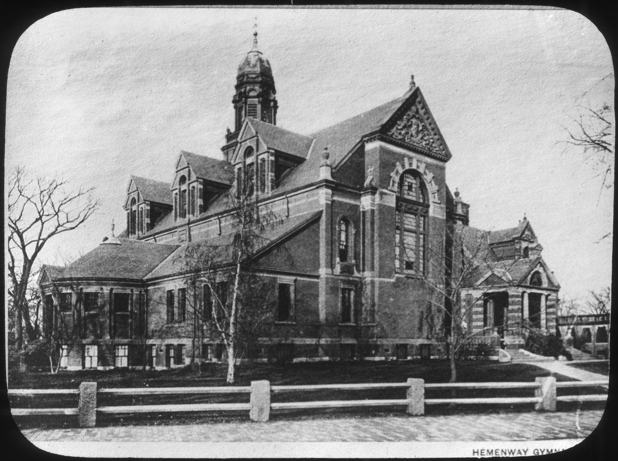 Hemenway Gymnasium, Università di Harvard, Massachusetts, USA, fine XIX o inizio XX secolo da Unbekannt