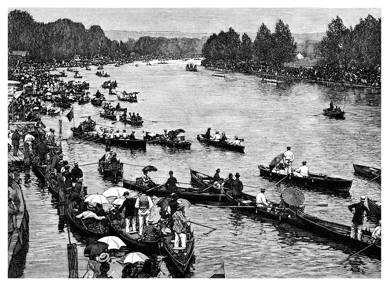 Regata di Henley, Oxfordshire, 1882 da Unbekannt