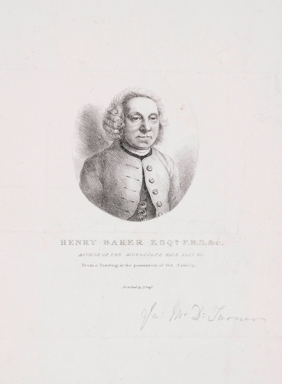 Henry Baker, naturalista da Unbekannt