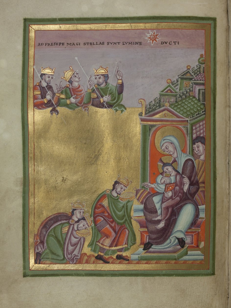 Enrico III, Sacro Romano Imperatore Evangelarium per Enrico III, 1039-1043 da Unbekannt
