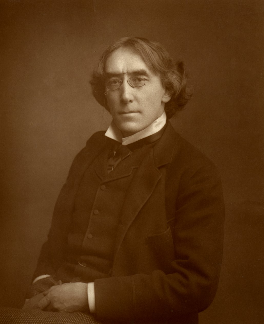 Henry Irving, attore britannico, 1884 da Unbekannt
