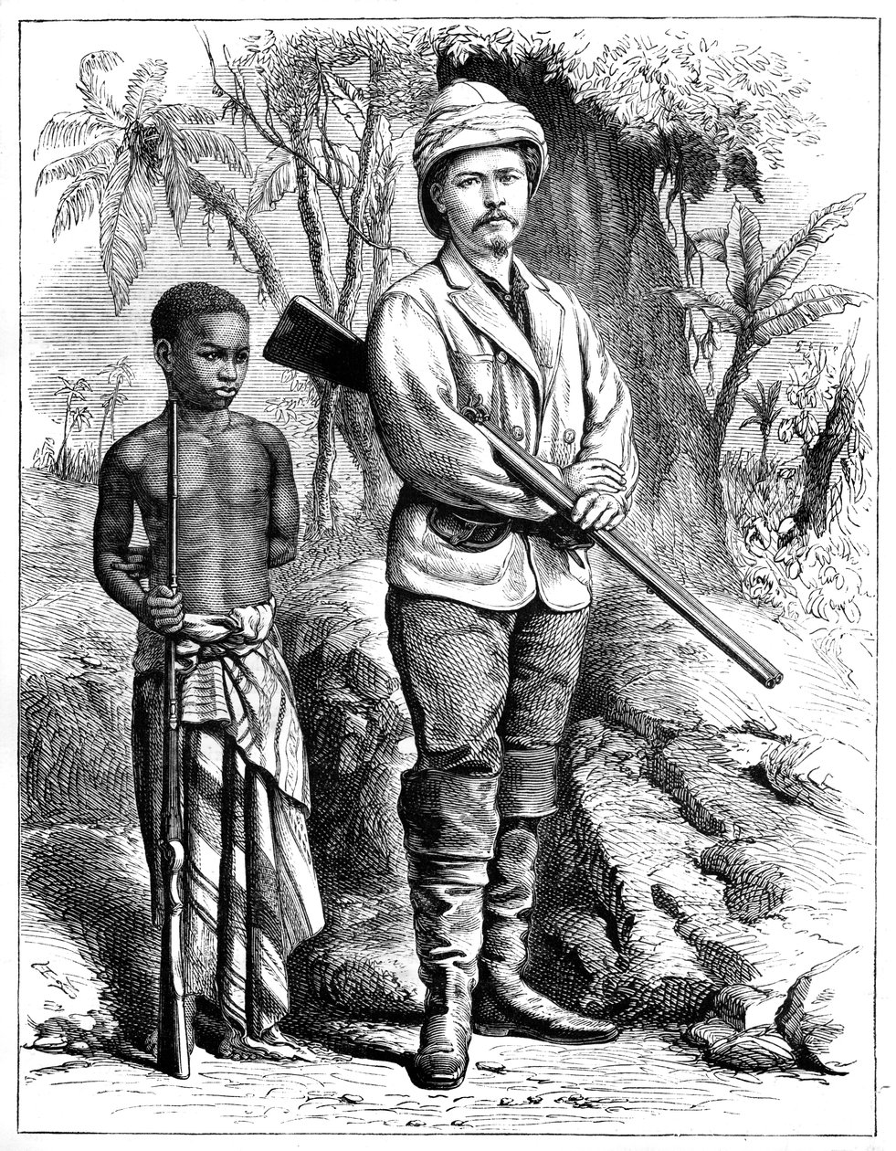 Henry Morton Stanley 1841-1904, giornalista ed esploratore gallese, XIX secolo da Unbekannt