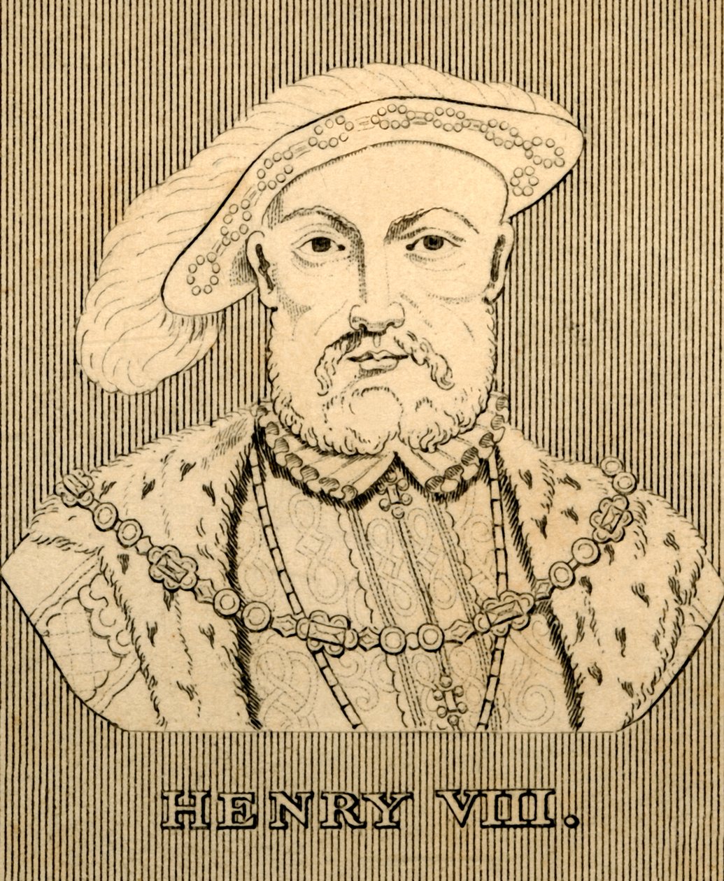 Enrico VIII, 1491-1547, 1830 da Unbekannt
