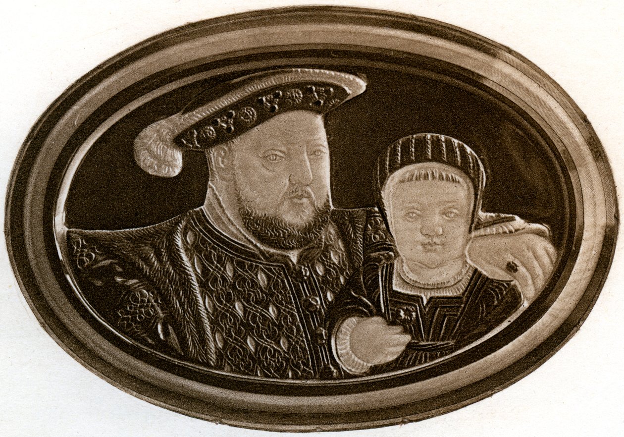 Enrico VIII e il Principe Edoardo, 1902 da Unbekannt