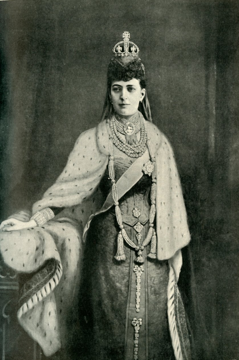 Sua Maestà la Regina Alessandra, 1902 da Unbekannt